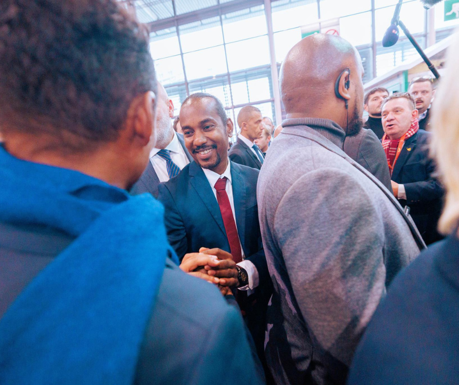 Rody TOLASSY lors d'un événement officiel en Guadeloupe